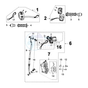 FIGHT 3 A ICE BLADE drawing BRAKE SYSTEM