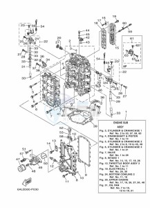 F225XA drawing CYLINDER--CRANKCASE-1