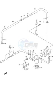 DF 150 drawing Fuel Pump