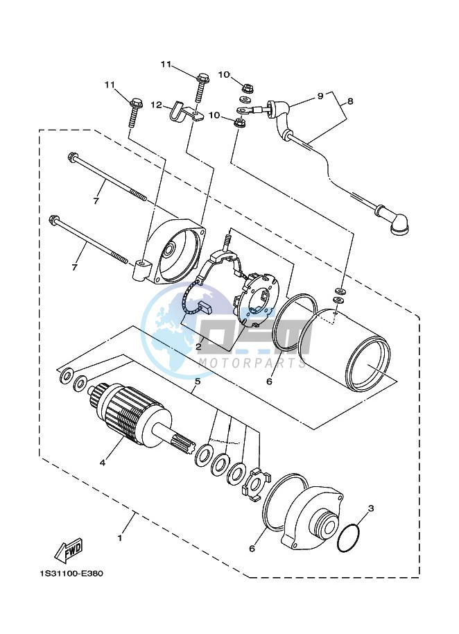 STARTING MOTOR