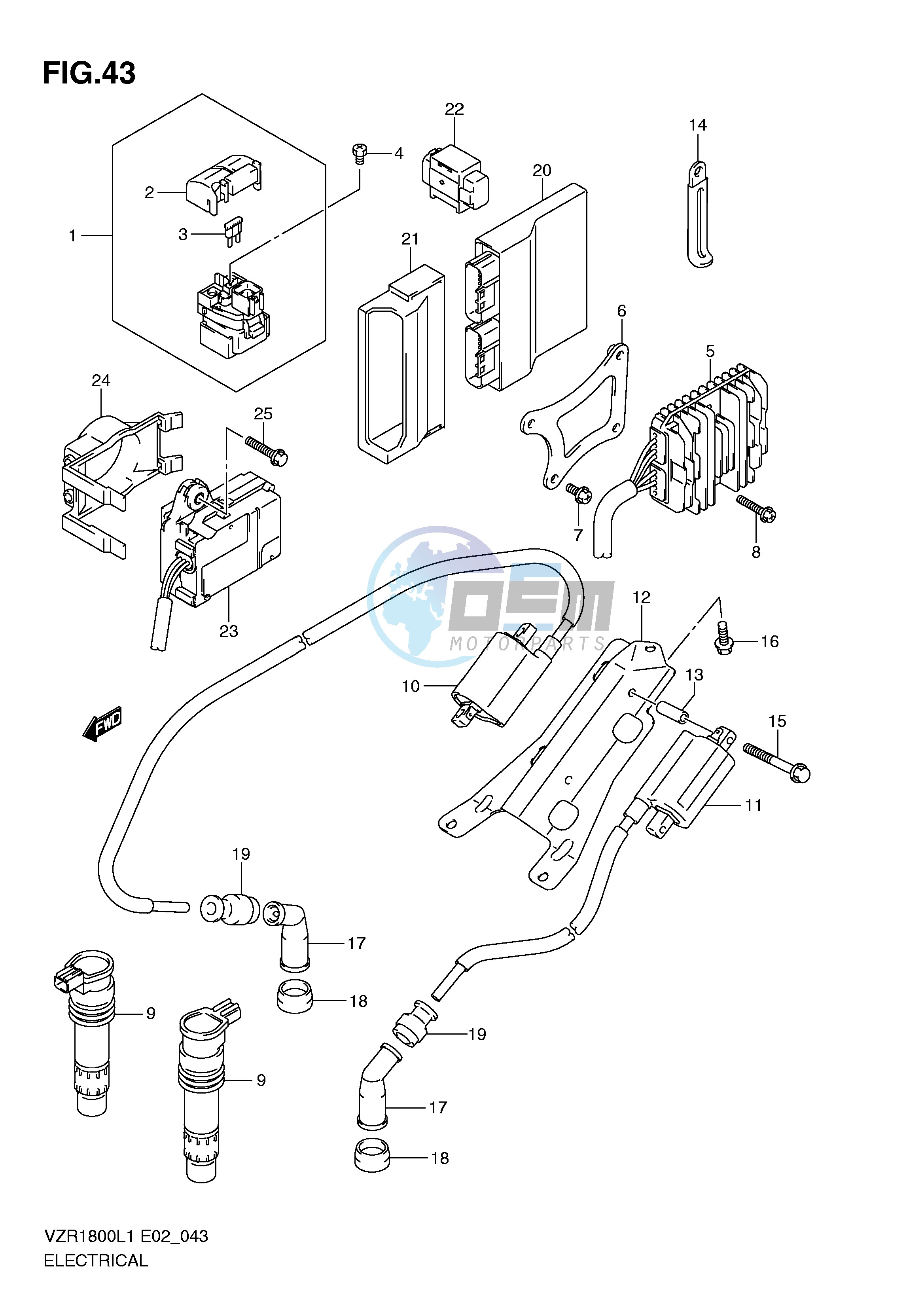 ELECTRICAL (VZR1800ZL1 E19)