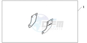 GL1800A ED drawing CH SWINGARM PIVOT