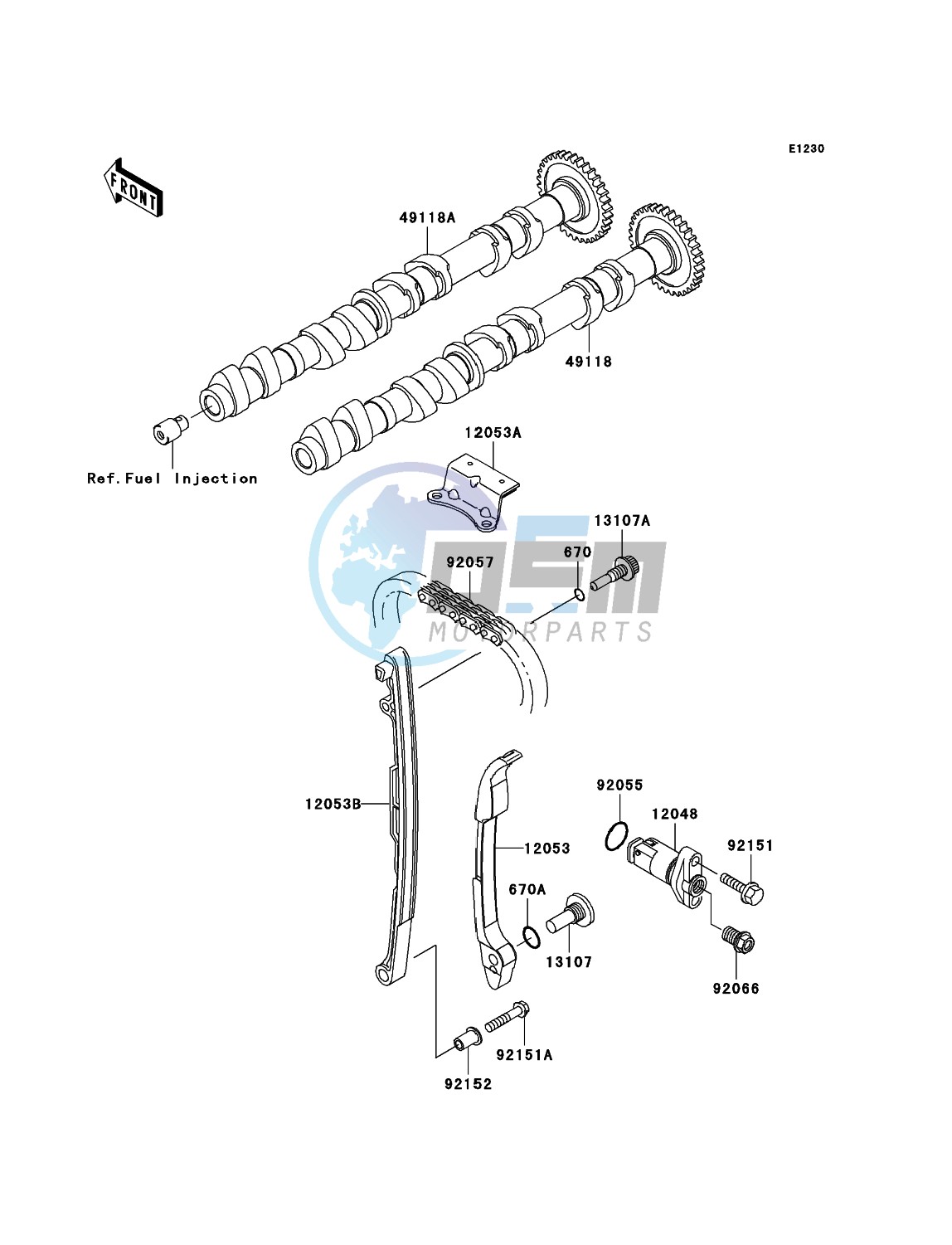 Camshaft(s)/Tensioner