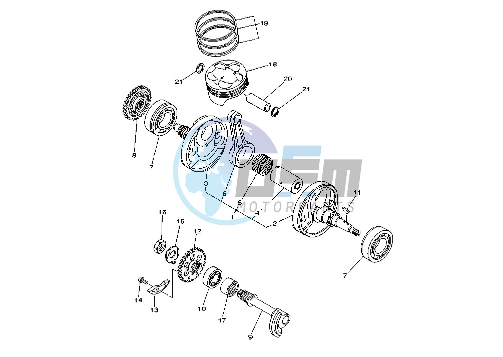 CRANKSHAFT PISTON