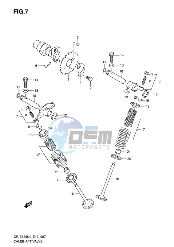 CAMSHAFT-VALVE