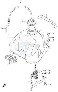 LT-F250 (E3-E28) drawing FUEL TANK