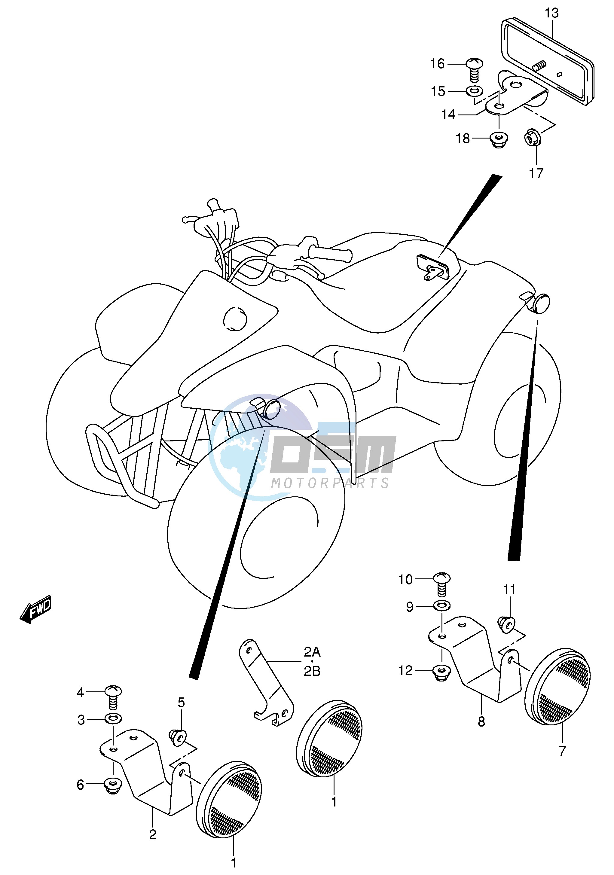 REFLECTOR ASSY (P28)