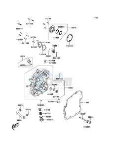 KVF300 KVF300CCF EU drawing Engine Cover(s)