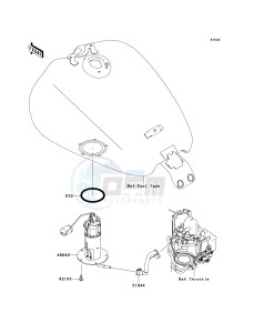 VN 1700 A [VULCAN 1700 VOYAGER] (9FA) A9F drawing FUEL PUMP