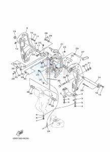 F225CETL drawing FRONT-FAIRING-BRACKET