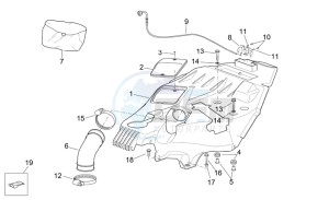 Scarabeo 125-200 e3 (eng. piaggio) drawing Undersaddle