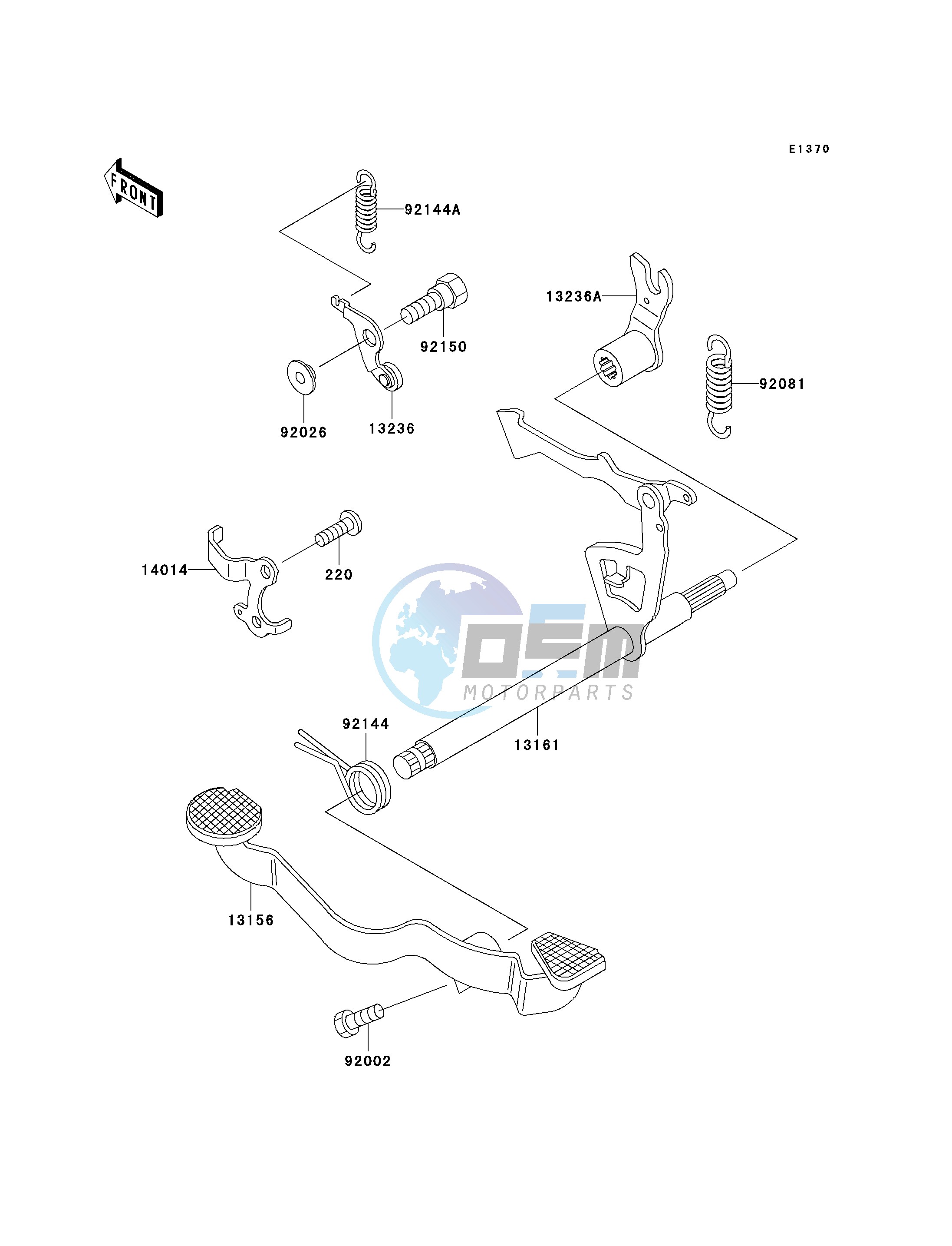 GEAR CHANGE MECHANISM