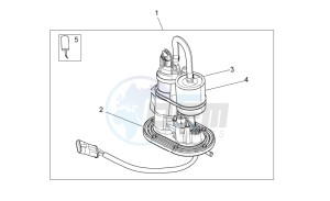 Griso S.E. 1200 8V drawing Internal fuel pump