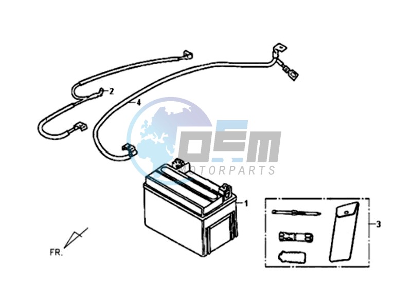 BATTERY / TOOLKIT