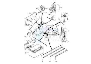 XC T CYGNUS 125 drawing BATTERY