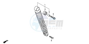 SFX50MM drawing REAR CUSHION