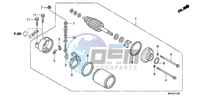 STARTING MOTOR