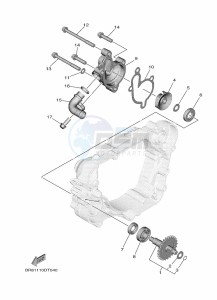 YZ65 (BR86) drawing WATER PUMP