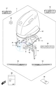 DF 150AP drawing Engine Cover