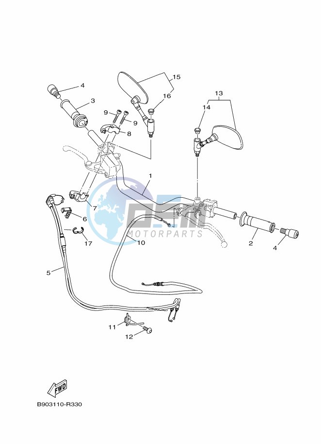 STEERING HANDLE & CABLE