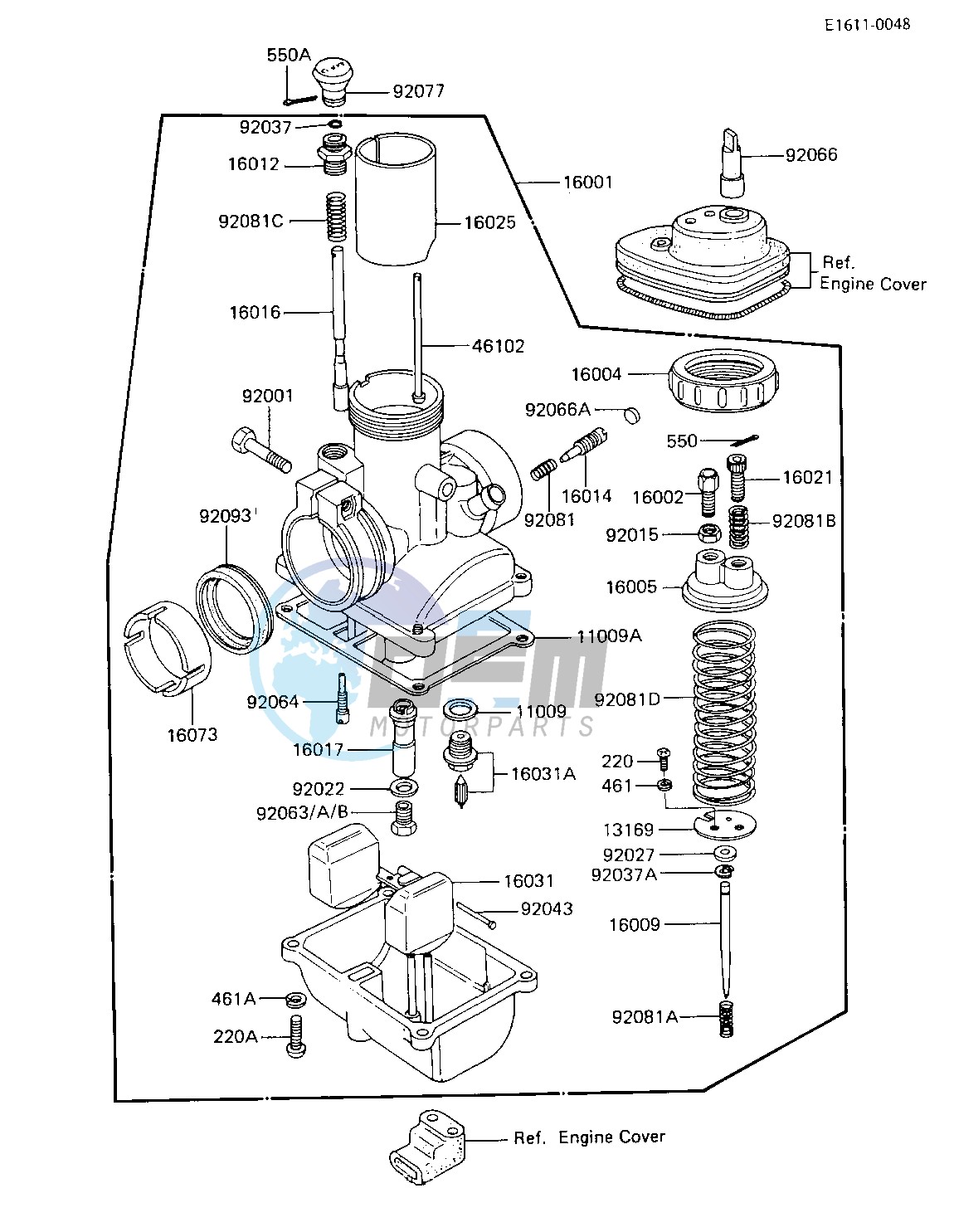 CARBURETOR -- KE100-B1_B2_B3_B4- -