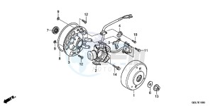 CRF50FC drawing GENERATOR