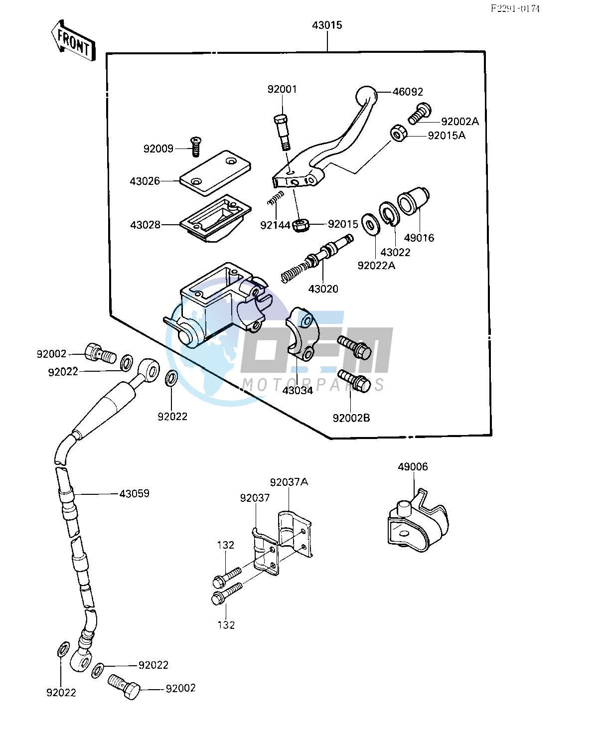 FRONT MASTER CYLINDER