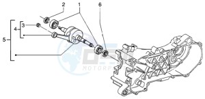 NRG 50 MC3 DT drawing Crankshaft