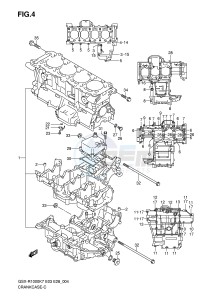 GSX-R1000 (E3-E28) drawing CRANKCASE