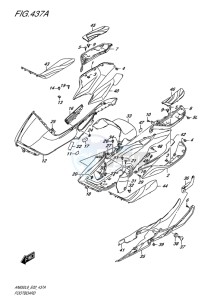 AN650Z ABS BURGMAN EXECUTIVE EU-UK drawing FOOTBOARD