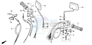 C70CW drawing HANDLE LEVER/SWITCH