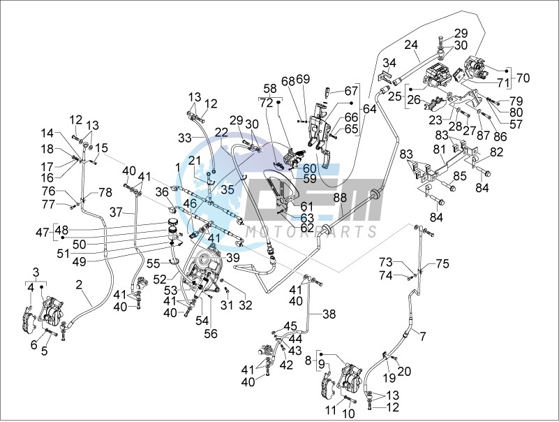 Brakes hose  - Calipers