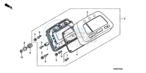 TRX250TMA U drawing METER