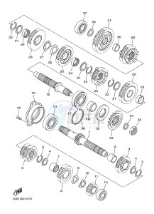 XJ6S ABS 600 (36D6) drawing TRANSMISSION