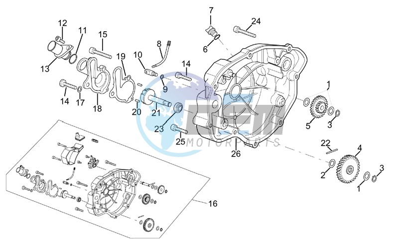 Clutch cover