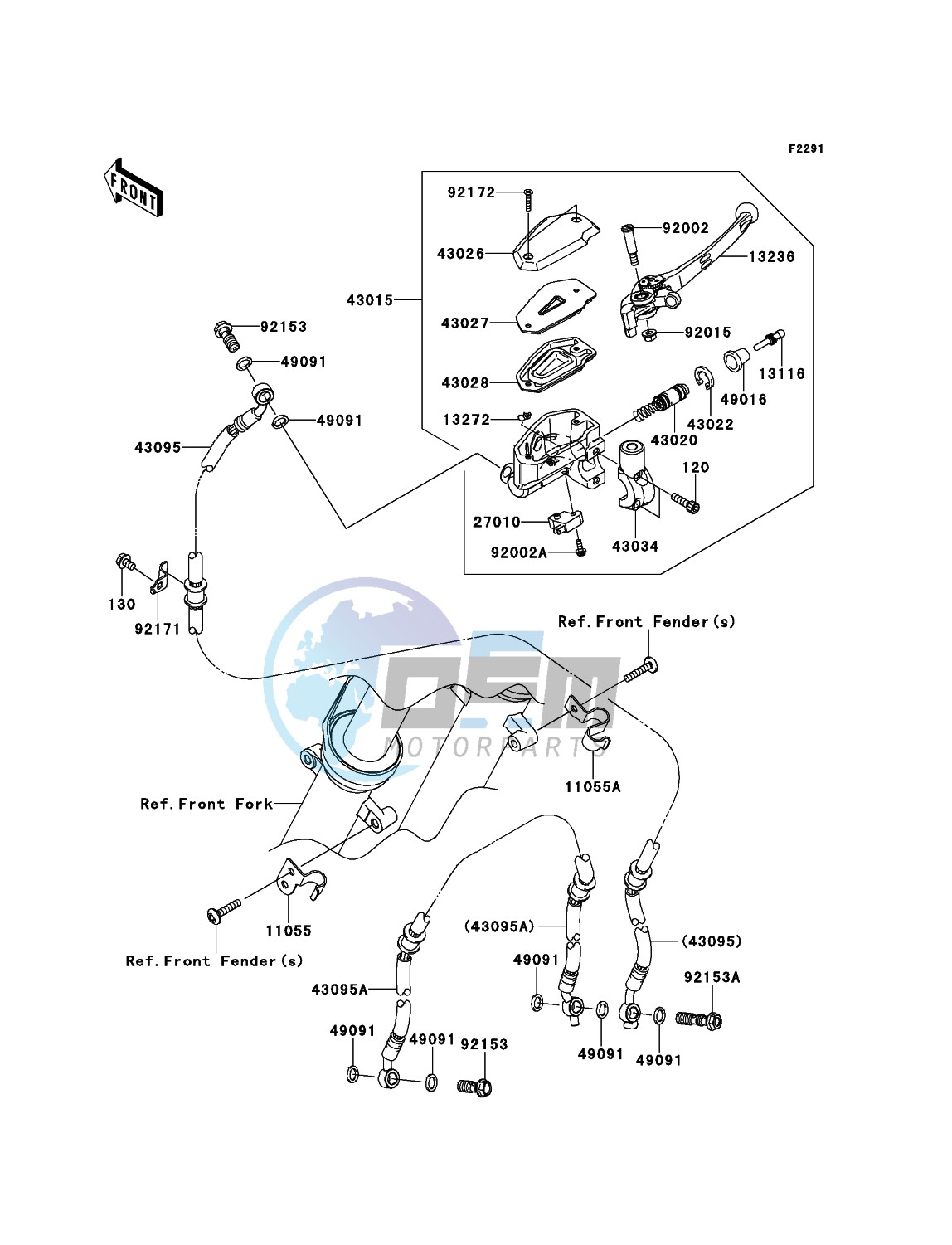 Front Master Cylinder