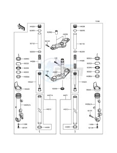 ER-6F_ABS EX650FCF XX (EU ME A(FRICA) drawing Front Fork