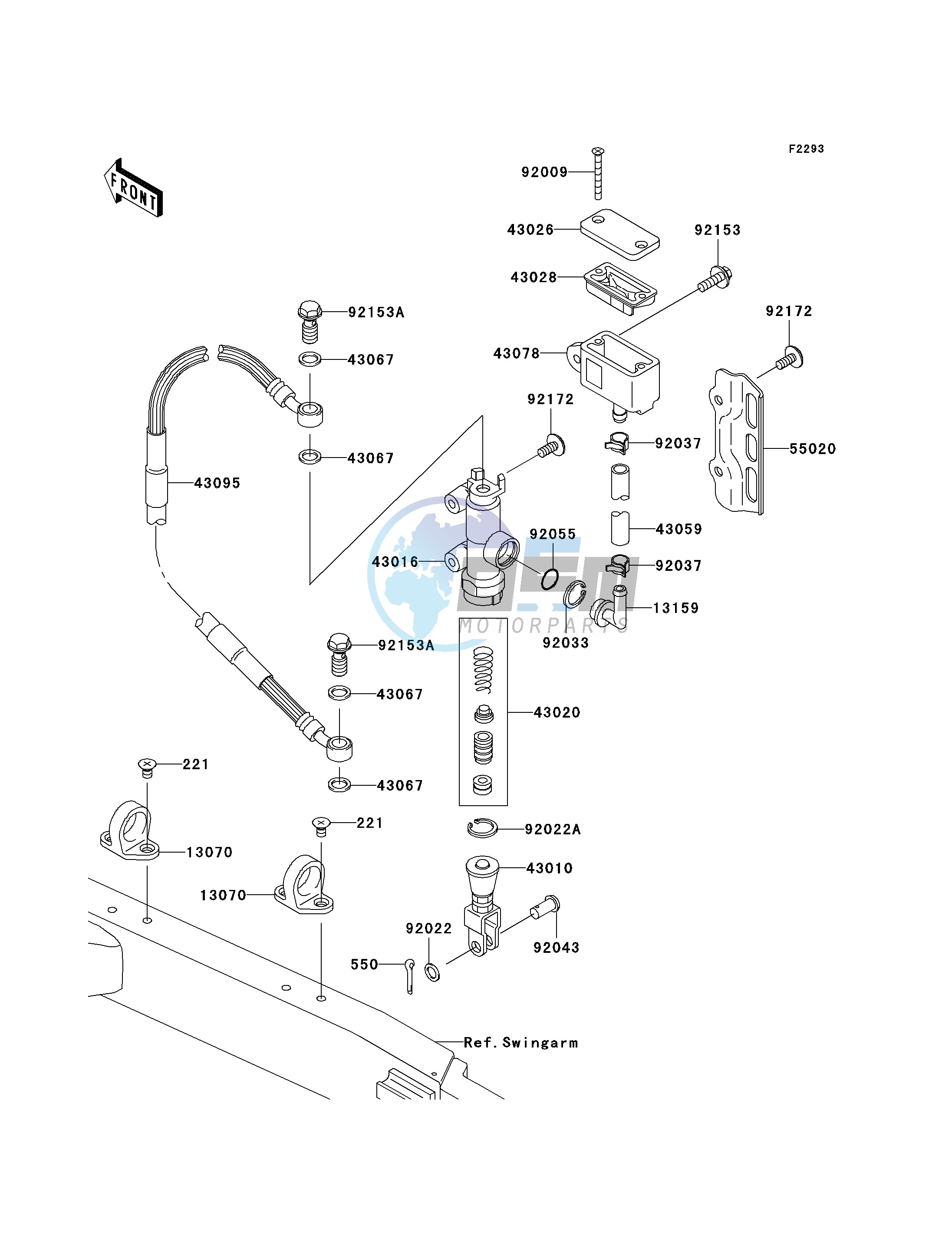 REAR MASTER CYLINDER