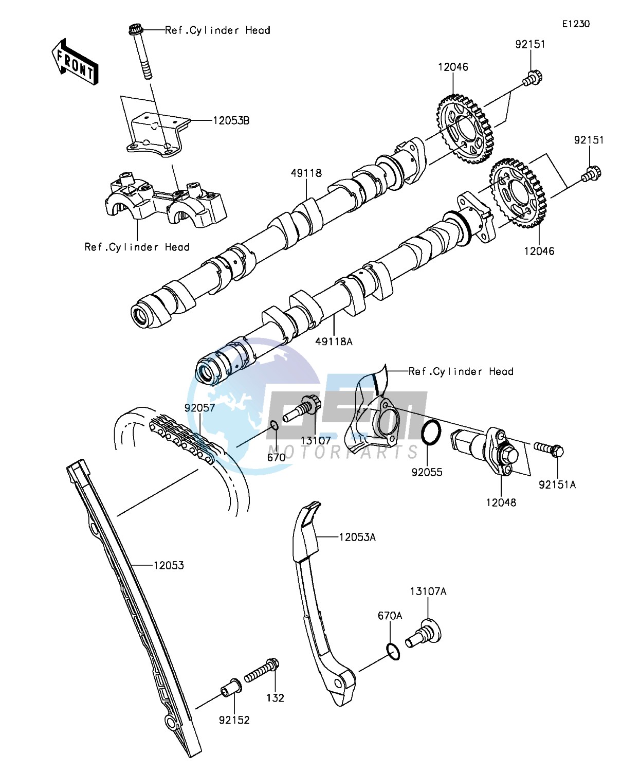 Camshaft(s)/Tensioner