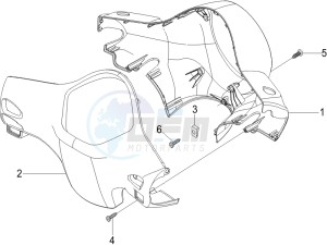 LX 50 4T-4V Touring drawing Handlebars coverages