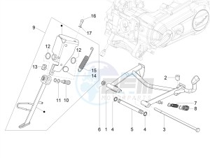 SXL 150 4T 3V CARB drawing Stand/s