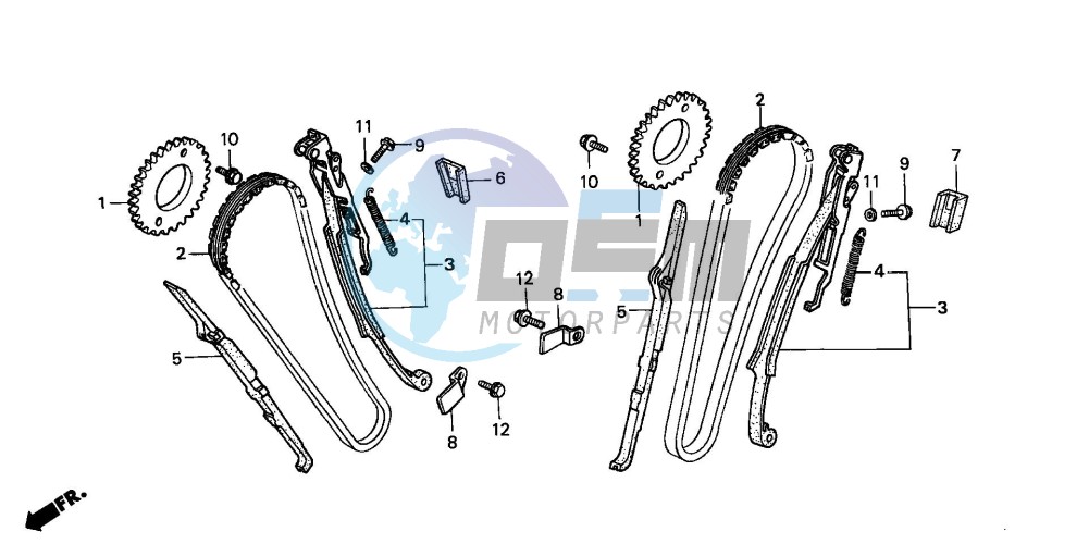 CAM CHAIN/TENSIONER