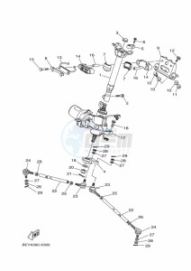 YFM450FWBD KODIAK 450 EPS (BHT2) drawing STEERING