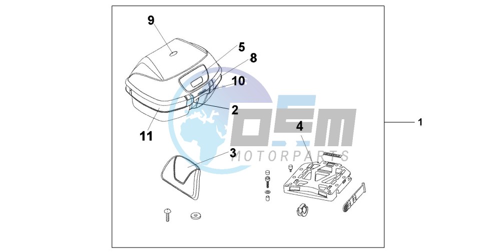 TOP BOX 45L