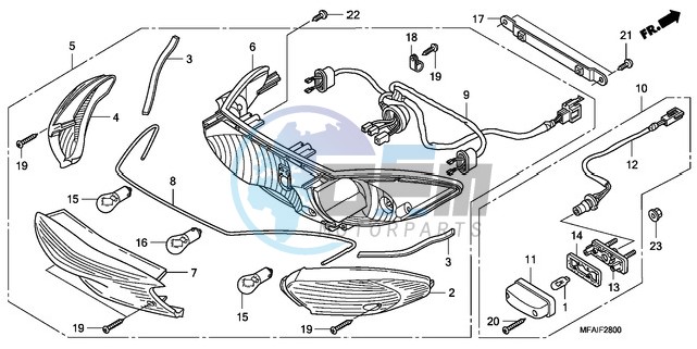 REAR COMBINATION LIGHT