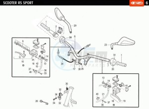 RS-SPORT-BLACK 50 drawing HANDLEBAR - CONTROLS