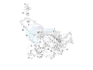 SRV 850 4t 8v e3 drawing Locks