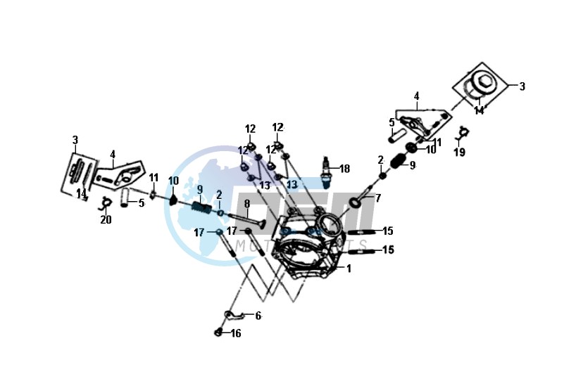 CYLINDER HEAD CPL