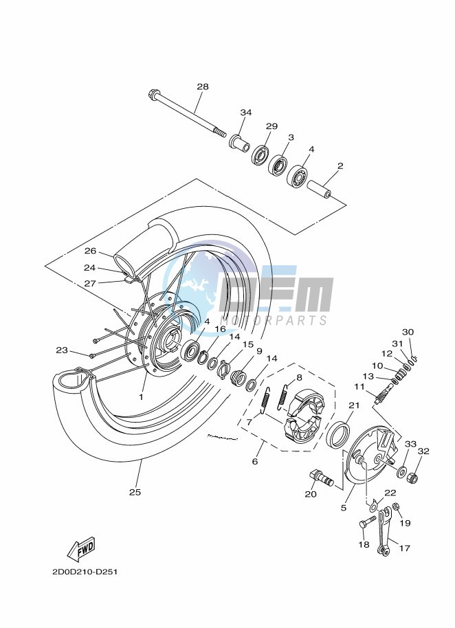 FRONT WHEEL