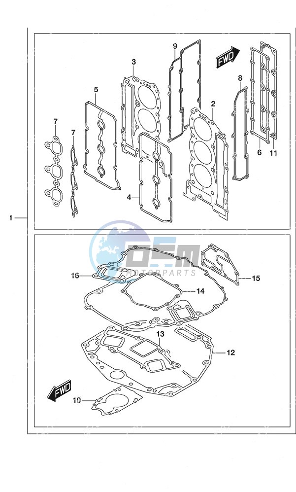 Gasket Set SS Model